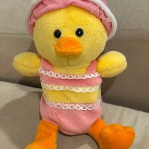 Vintage Plushland Yellow Duck Plush 6”